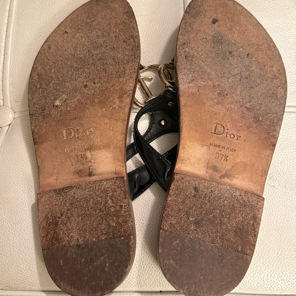 Christian Dior flats 💯 authentic. - Picture 6 of 7